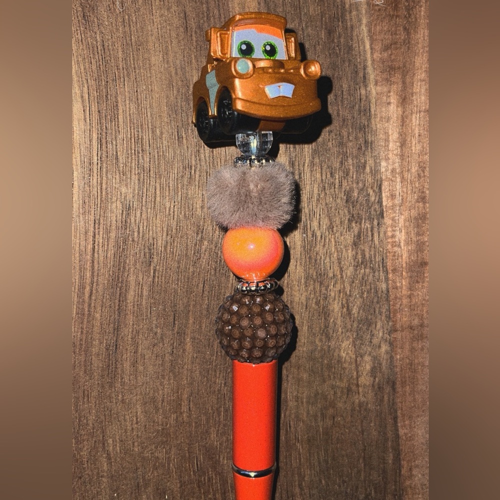 Cars beaded Pen